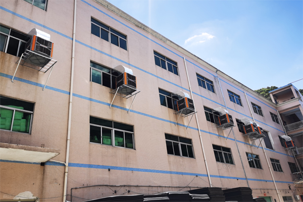 瑞泰風肇慶工業冷風機廠家案例實拍圖